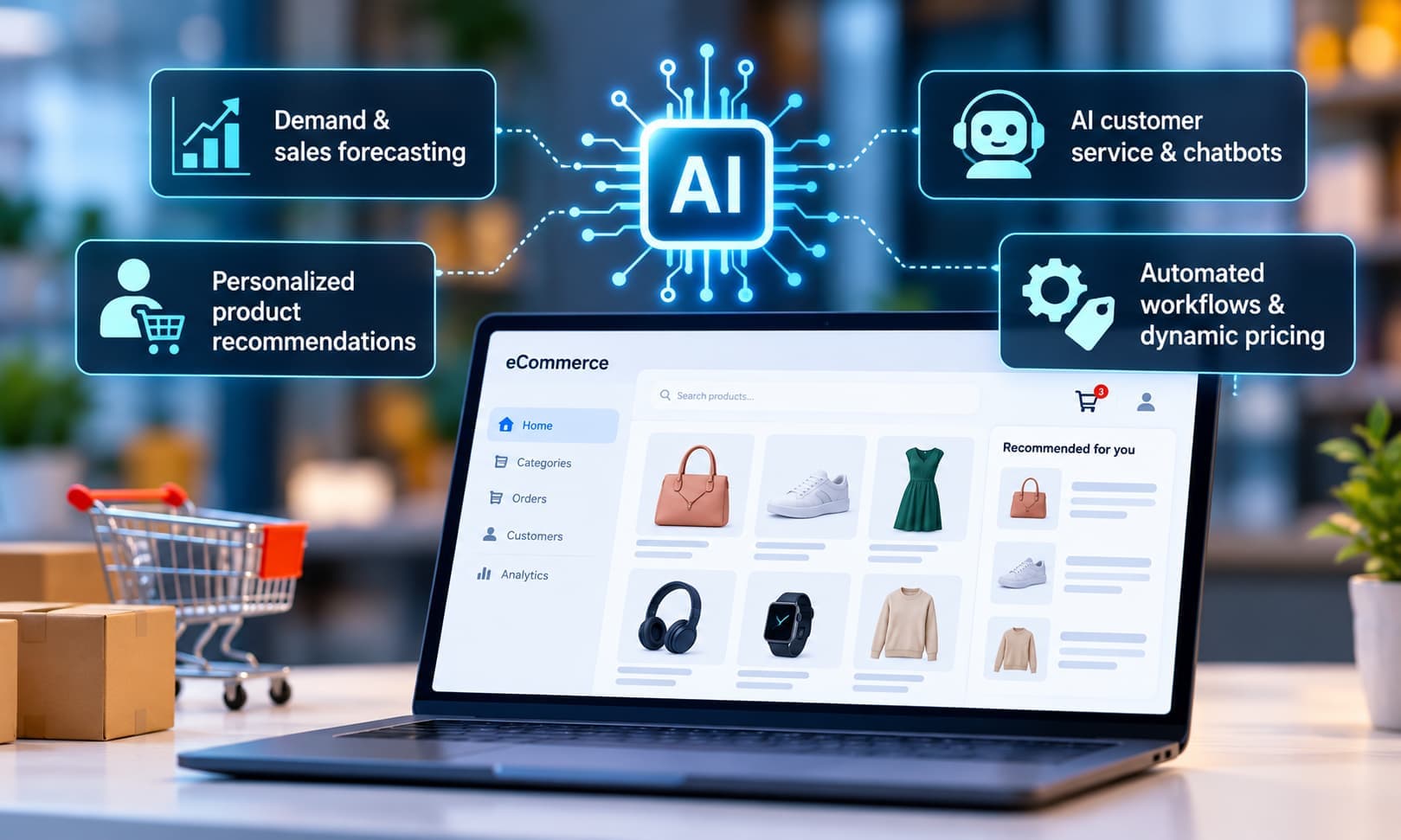 AI in retail and ecommerce industry