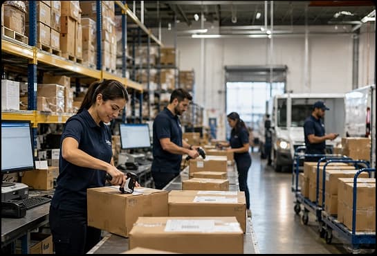 Order fulfilment and delivery management