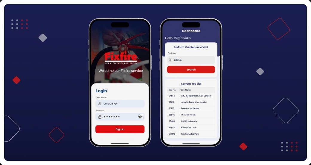fixfire-login-dashboard