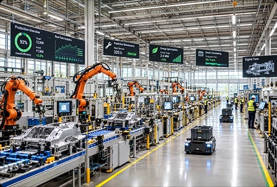 AI in greenfiled manufacturing