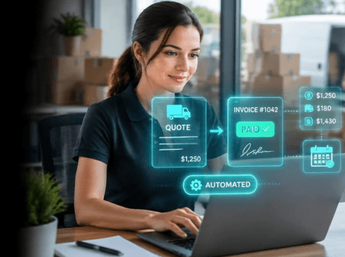 How Can Moving Companies Automate the Quote-to-Invoice Processes