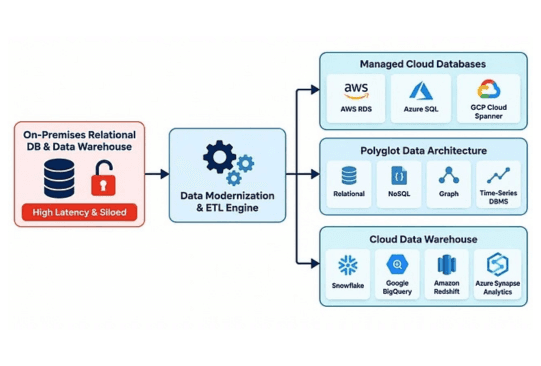 Legacy database modernization