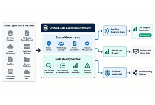 Legacy data modernization